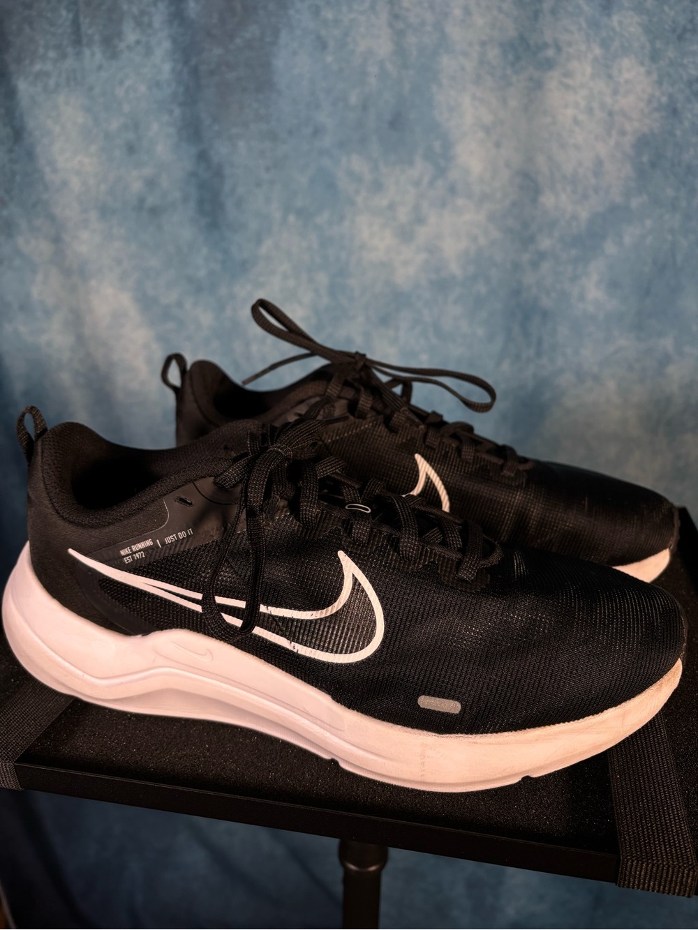 Nike Black and White Men’s Athletic Sneakers